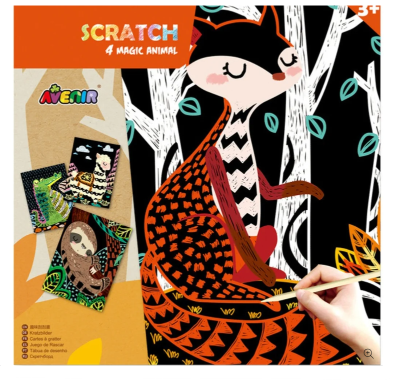 Scratch - 4 Magic Animals