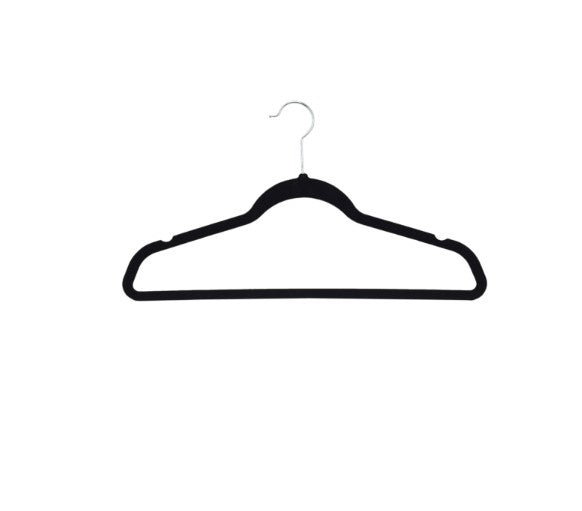 Hangers, Velvet with Bar, Pack of 3