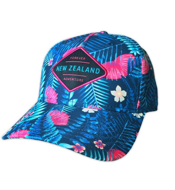 Cap - Ferns & Flowers