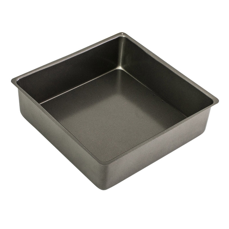 Bakemaster Loose Base Sq Deep Cake Pan 25cm