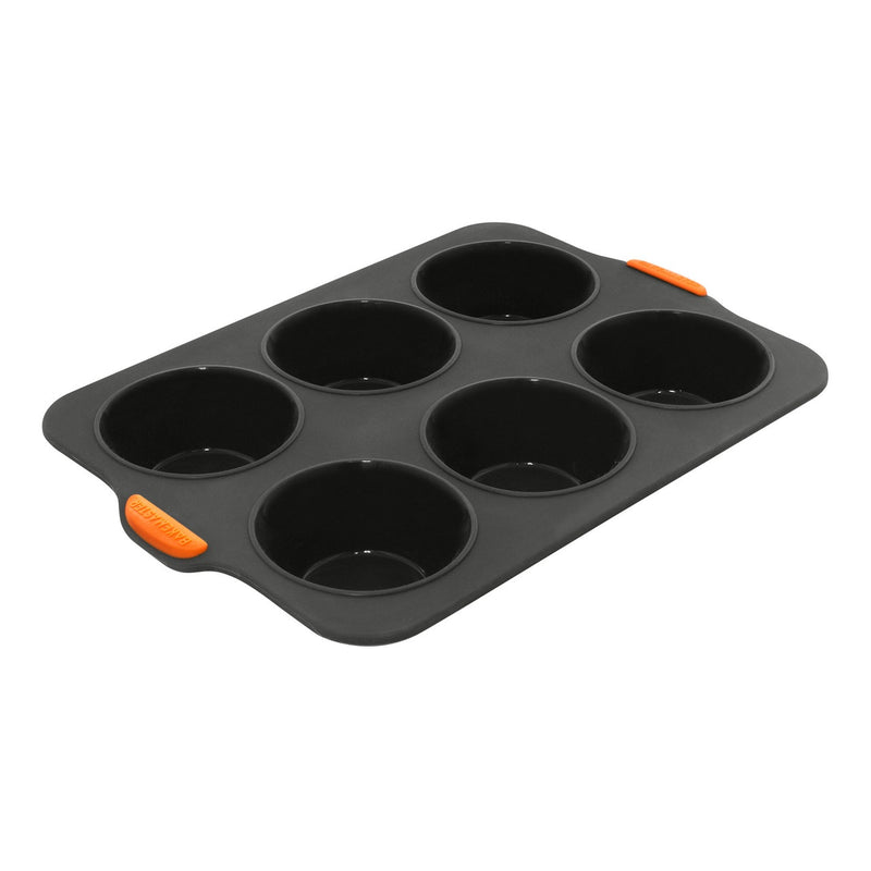 Bakemaster Silicone 6 Cup Large Muffin Pan 35.5cm