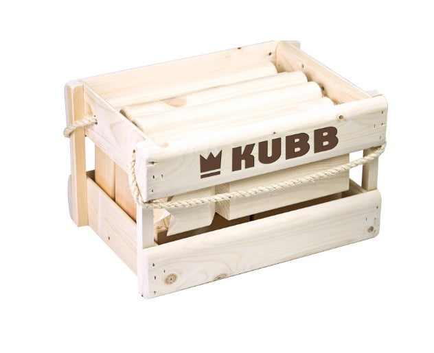 Wooden Kubb - Garden Game in a Crate