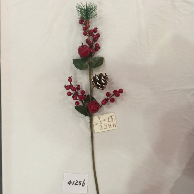 Pinecone Holly Sprig B