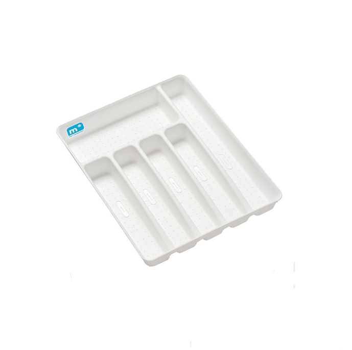 Cutlery Tray  6 Compartment  White