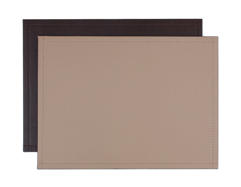 Reversible Chocolate/Taupe Placemat