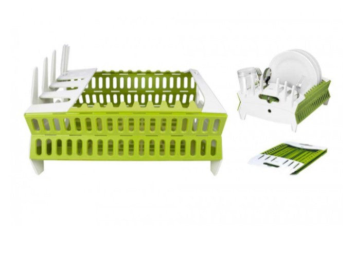 Dishrack Green/White Snapfold