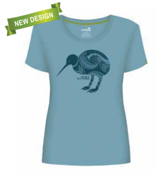 Womens T Shirt Tattoo Kiwi