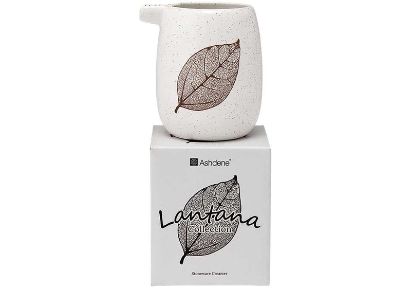 Lantana Natural/Charcoal Creamer