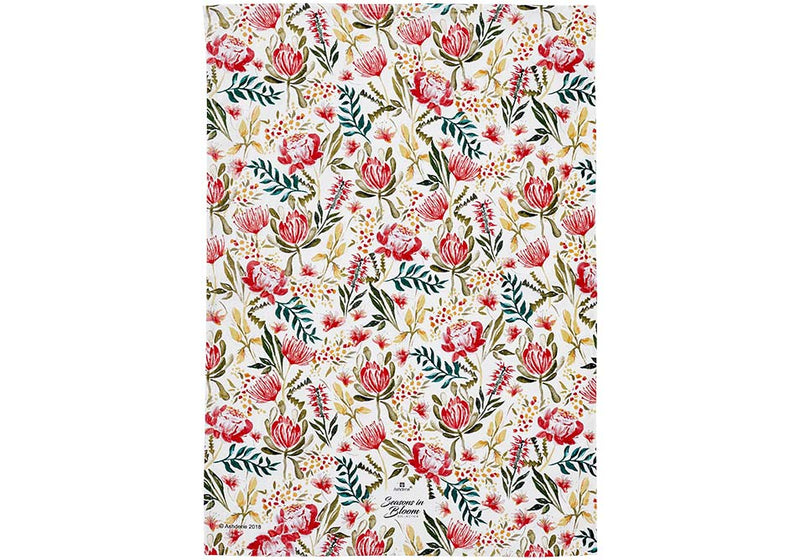 Tea Towel, Seasons In Bloom, Summer Natives