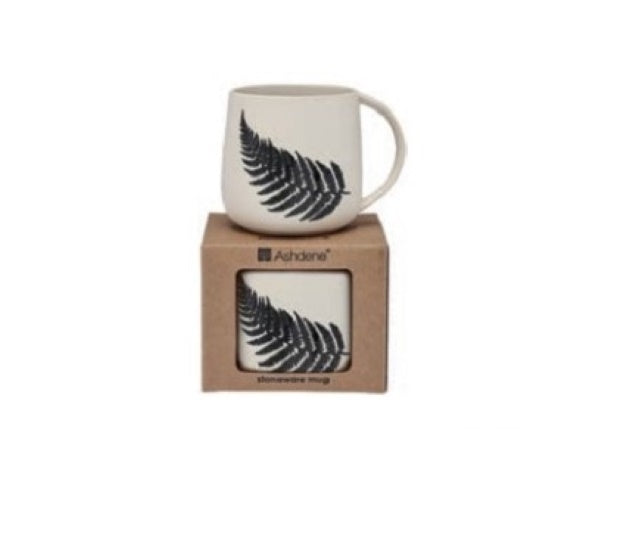 Silver Fern Natural Mug