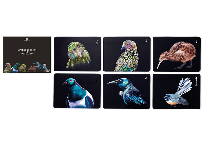 Majestic Birds 6pk Placemat