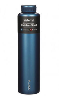 Sistema 600ml Stainless Steel Bottle