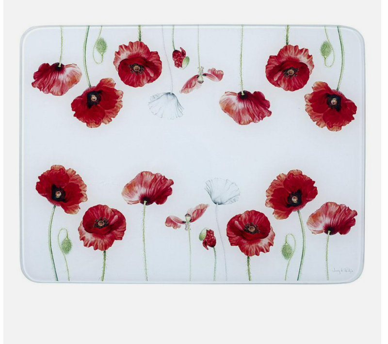 Red Poppies Surface Protector