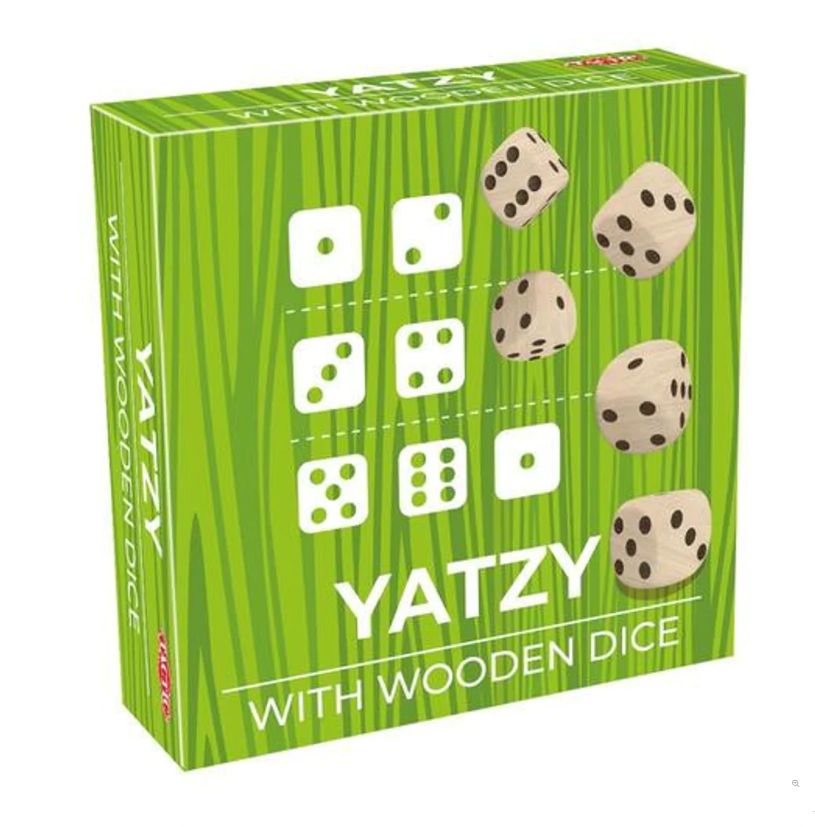 Yatzy Wooden Dice