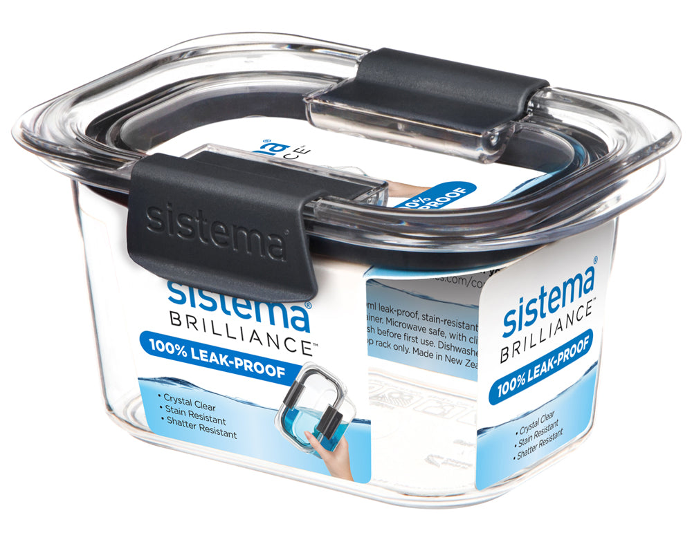 Sistema® Brilliance™ 380ml Food Storage Container