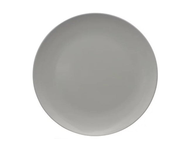 Serroni Melamine Plate 25cm - Dusty Grey