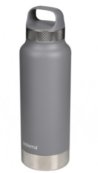 Sistema® 1L Stainless Steel Drink Bottle