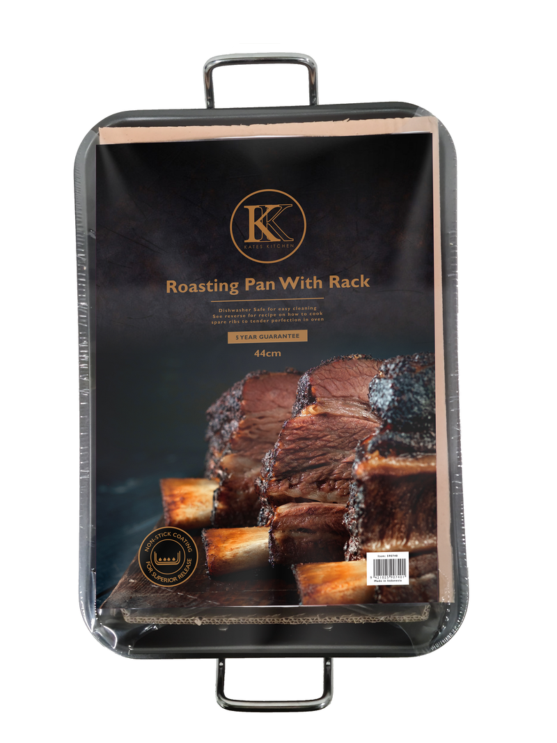 Kates Kitchen Promo Roaster With Rack - 44cm