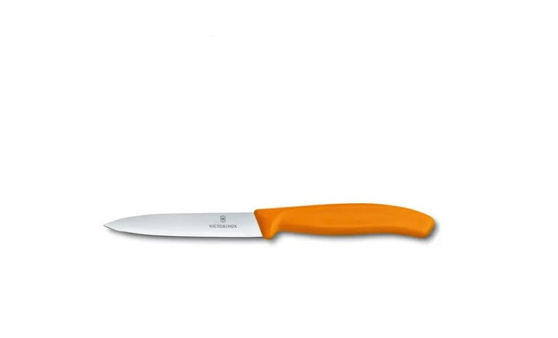 Paring Knife, 10 cm Pointed Blade, Classic, Orange