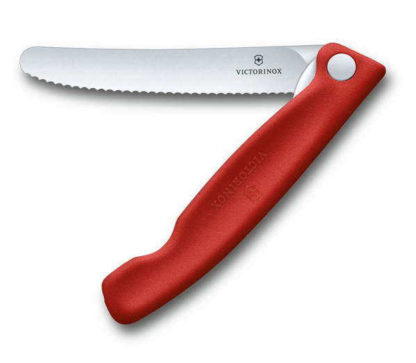 Victorinox Professional Classic Folding Steak Knife Red