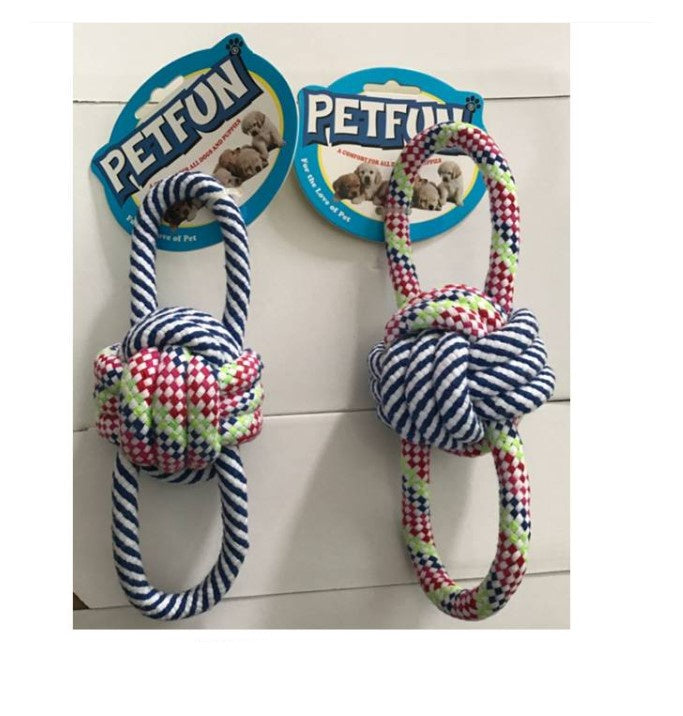 Dog Rope Toy - Chunky Knot Loop Rope