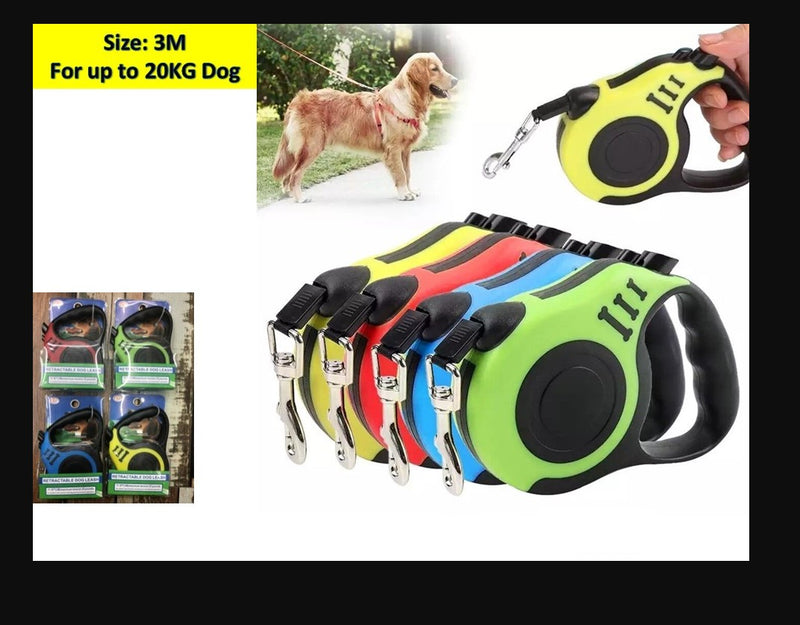 Dog Retractable Lead - 3M