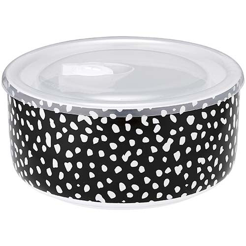 Prep Intrinsic Black Dots Microwave Food