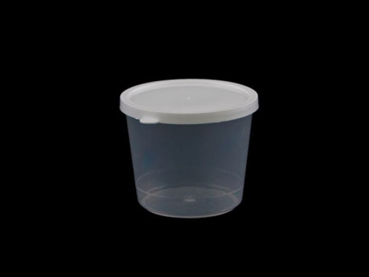 Pottle, 250ml Foodgrade With White Lid