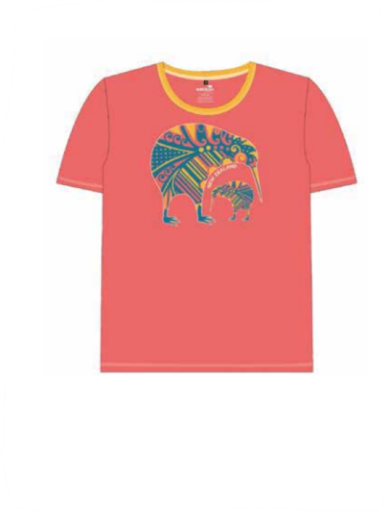 Children's T Shirt Two Kiwi