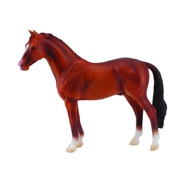 Hanoverian Stallion Chestnut Figurine XL