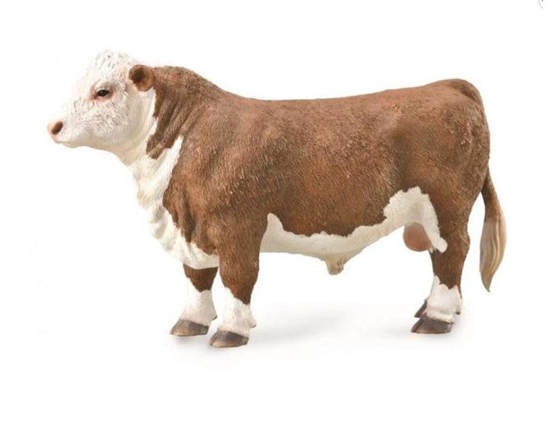 CollectA Lge Hereford Bull (Polled)