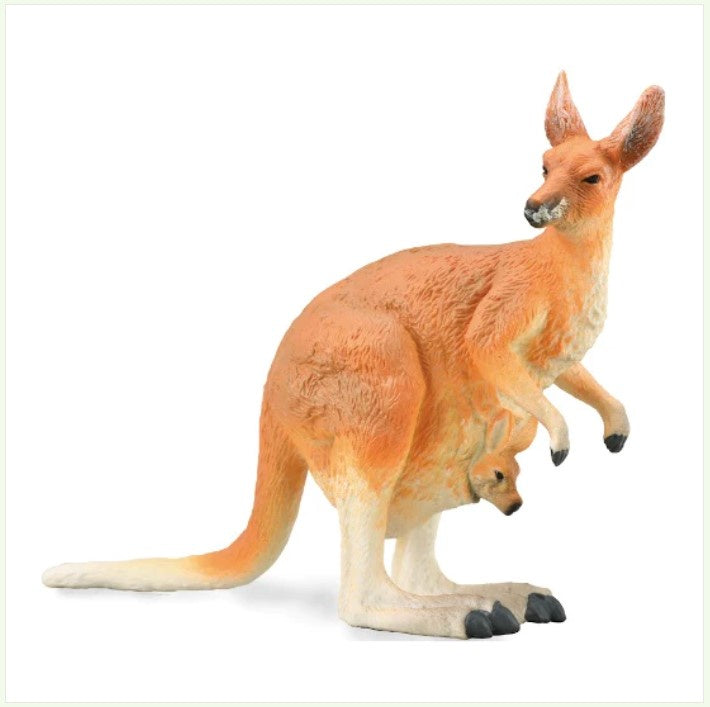 CollectA Lge Red Kangaroo With Joey