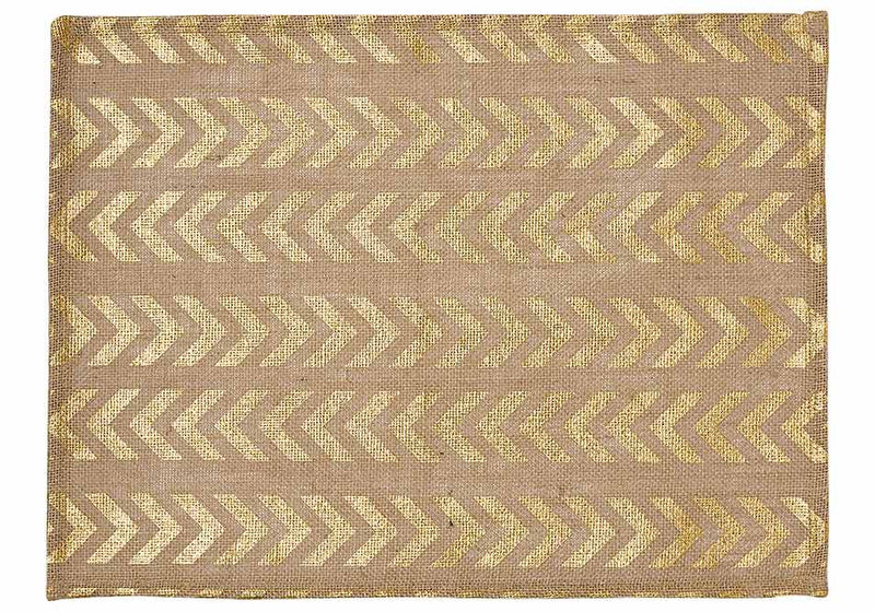 Placemat, Gold Jute, Dash