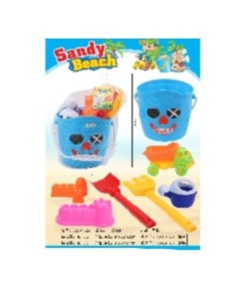 7Pcs Beach Set W Bucket N Truck