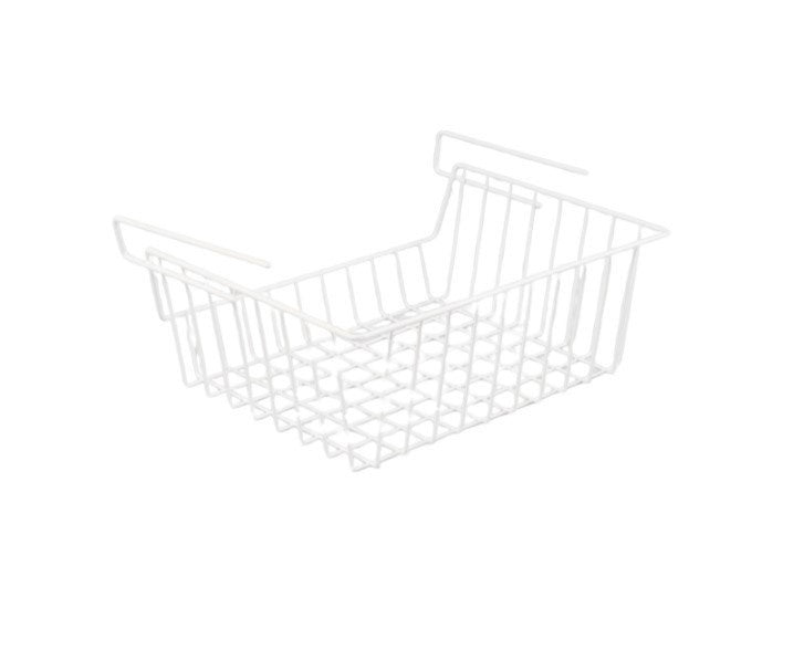 Under Bench Basket, Large, White