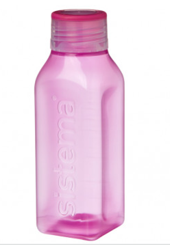 Sistema 475ml Square Bottle
