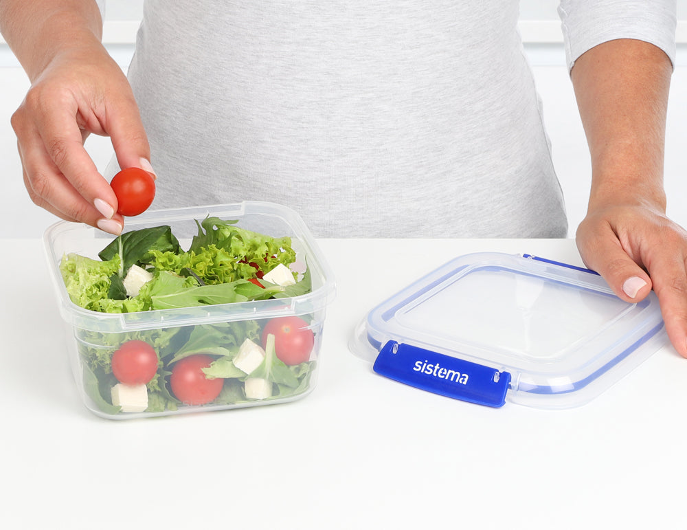 Sistema® KLIP IT PLUS™ 1.15L Square Container