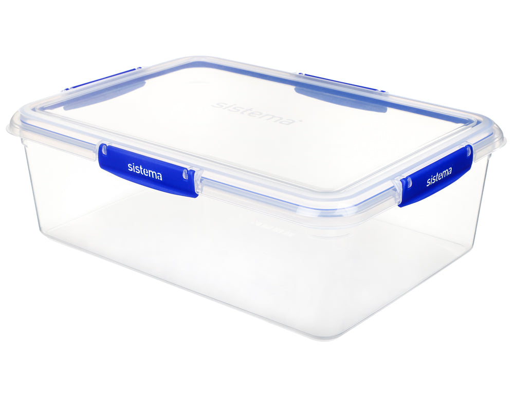 Sistema® KLIP IT PLUS™ 7.5L Rectangle Food Storage Container