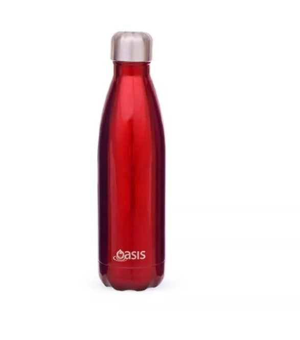 Oasis S/S Insulated Drink Bottle, 750ml, Red