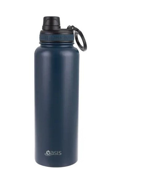 Insulated Challenger Bottle S/S W Screw Cap 1.1L Navy