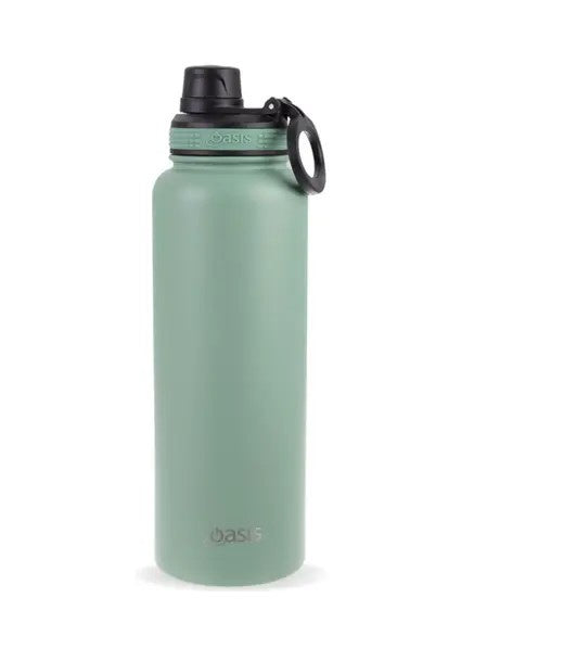 Insulated Challenger Bottle S/S W Screw Cap 1.1L Sage Green