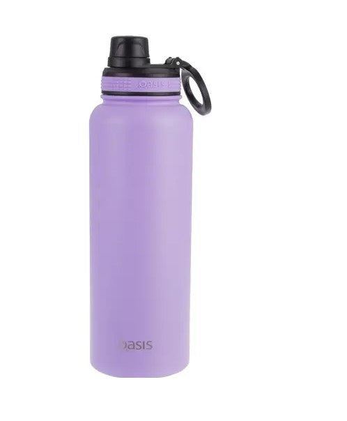 Insulated Challenger Bottle S/S W Screw Cap 1.1L Lavender