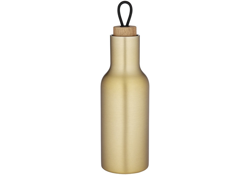 Tempa Brushed Gold Large Drink Bottle