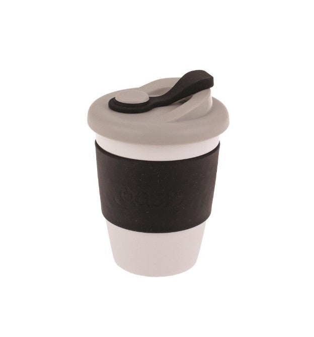 Eco Cup, Double Wall Oasis, 340ml, Black