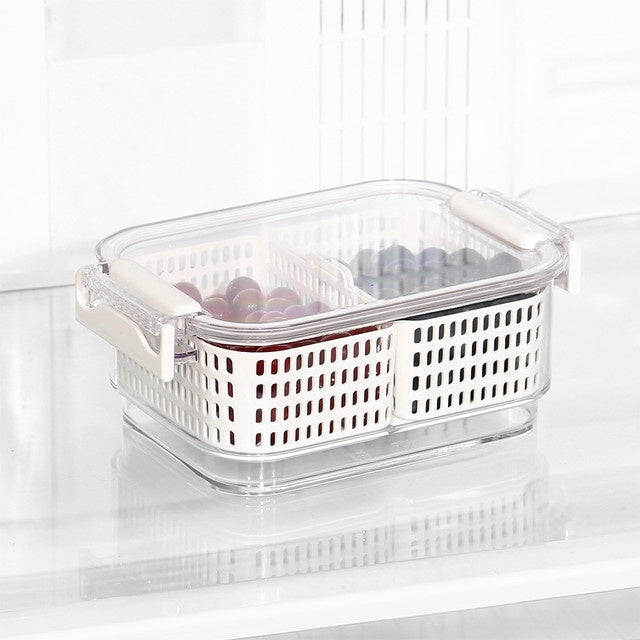 Felli Duo Fresh Pro Fridge Storage Container 680ml