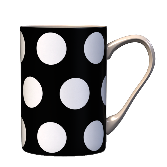 Kates Black and White Mug 3 Assorted