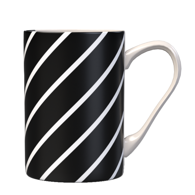 Kates Black and White Mug 3 Assorted