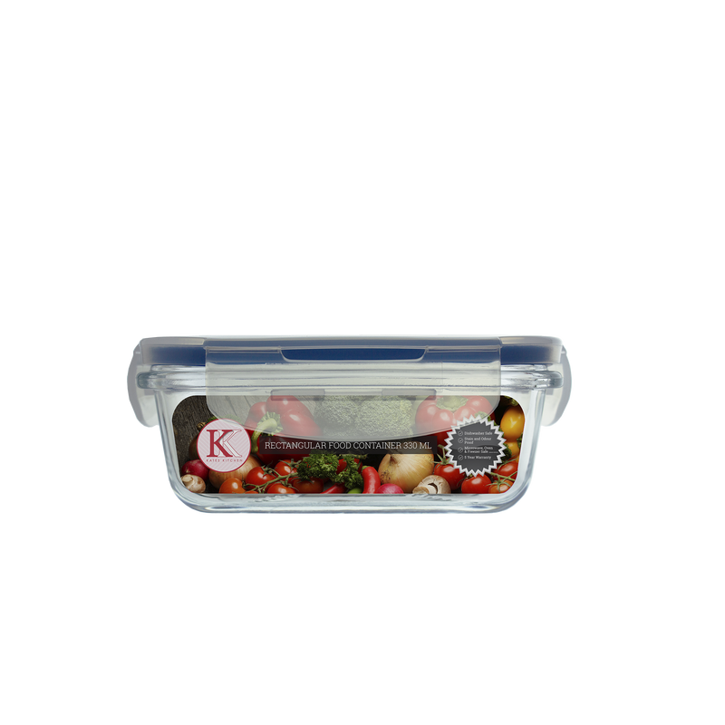 Kates Kitchen Food Container Rect 300ml