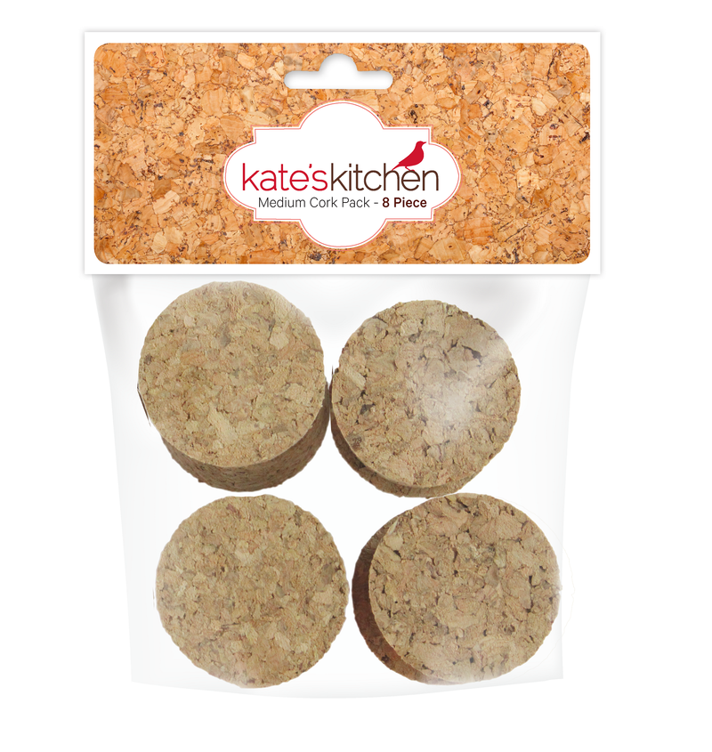 Kate’s Medium Corks, Pack of 8