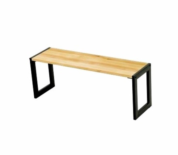 LTW Black & Bamboo Shelf 45 x 13cm